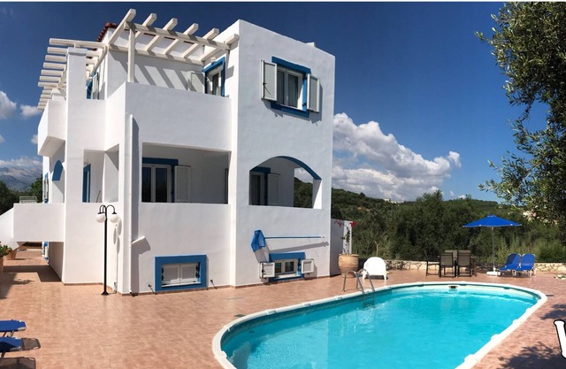 ☀️Villa Varvara❤️Almyrida⛱️ 350m from Sea❗️No car needed❗️Samaria Gorge-For Free