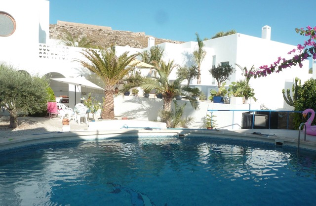 Villa with private pool, sea view. Cabo de Gata Natural Park, Andalusia.