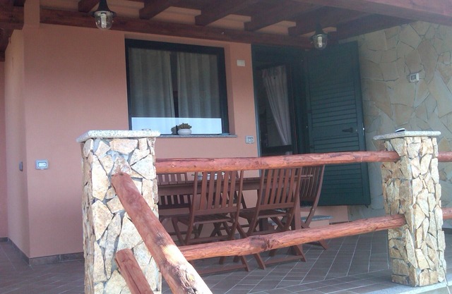 Villa with sea view .