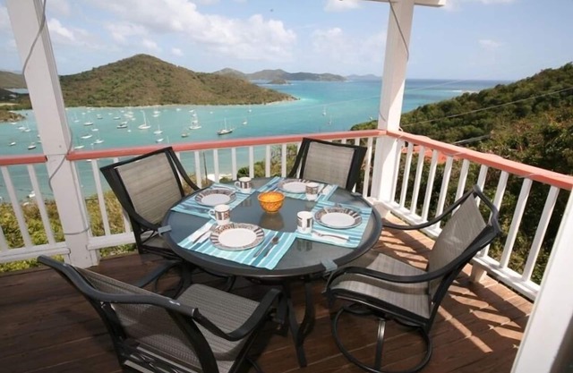 Villa with Spectacular Views of Coral Bay - walking distance to harbor & shops