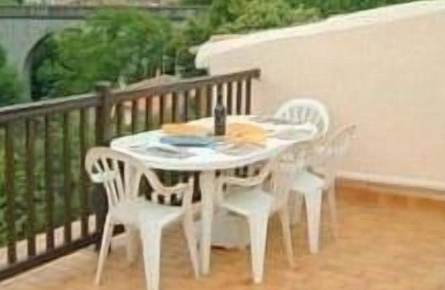 Village House with roof terrace, balcony, garden and magnificent Pyrenean Views.