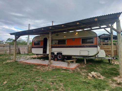 Vintage Trailer at Praia do Rosa