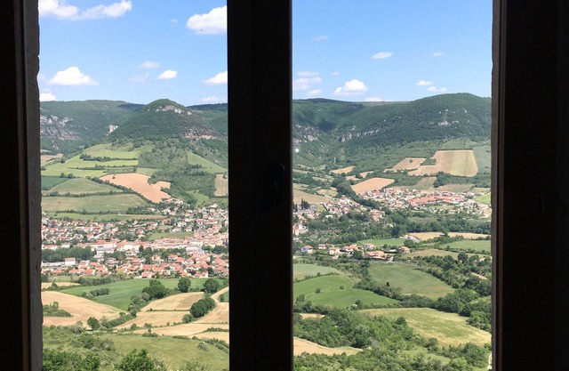 vue Viaduc,terrasse,calme, Hameau 15min Millau