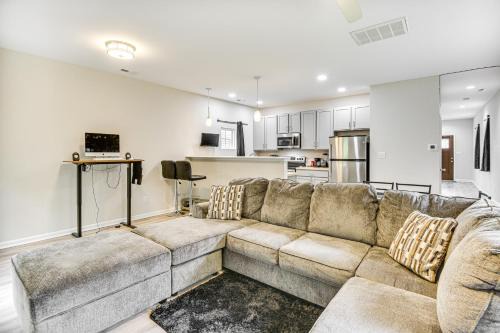 Walk to Dining Sleek Hampton Home with Deck!