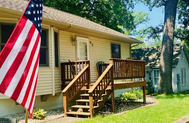 Walking distance to historic Arnold’s Park and West Lake Okoboji
