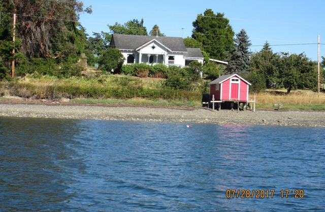 Water front property with spectacular views.