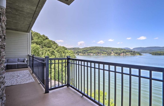 Waterfront Bean Station Condo with Balcony and Views!