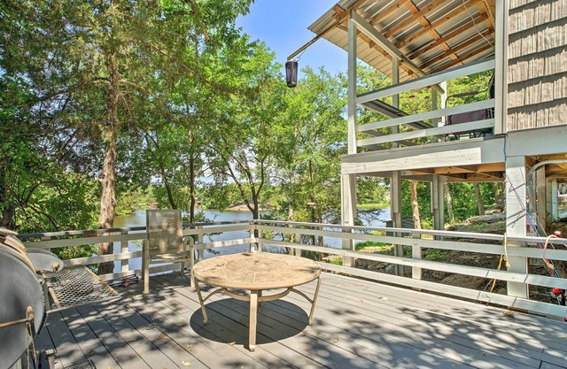 Waterfront Cottage in Fort Towson w/2 Decks!