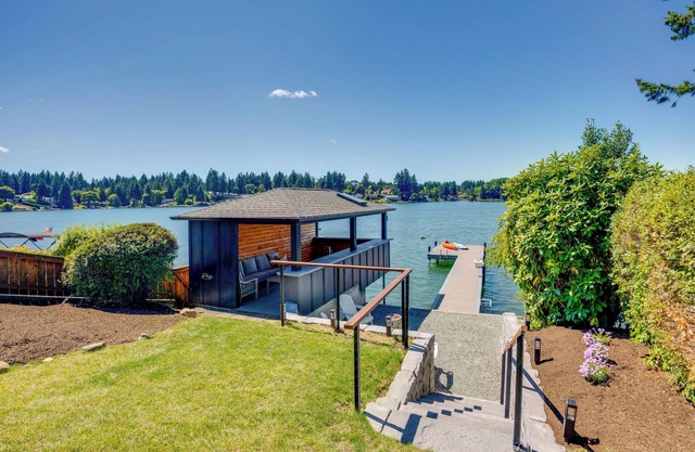 Waterfront Gem w/Boat Dock & Lift in Lakewood!