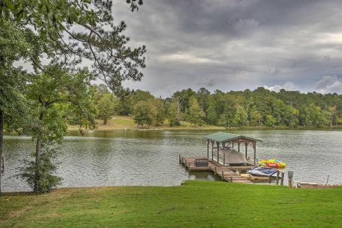 Waterfront Greenwood Getaway with Deck and Grill!