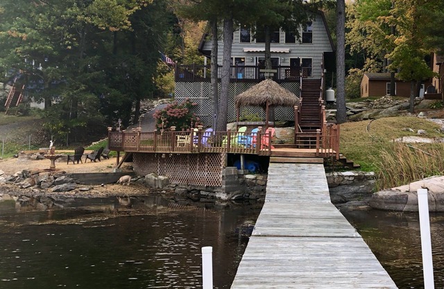 Waterfront house on Wellesley Island