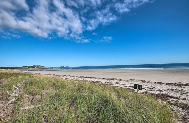 Waterfront Kennebunk Retreat on Private Beach
