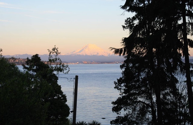 Waterfront Vashon Home with Amazing View