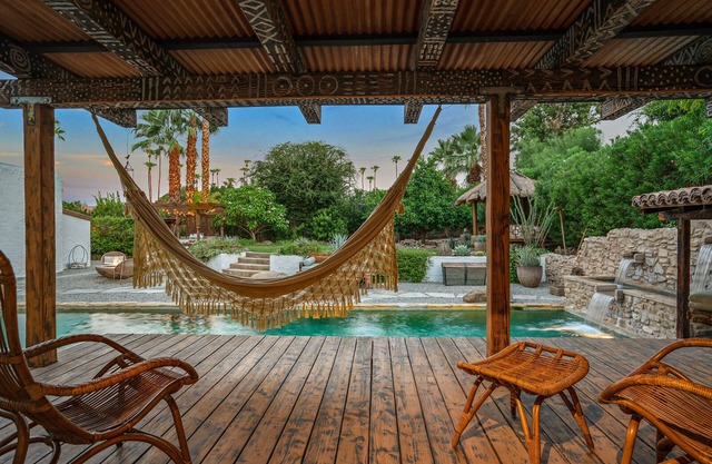 Welcome to HACIENDA HIDEAWAY. The Ultimate Desert Villa and Love Shack.