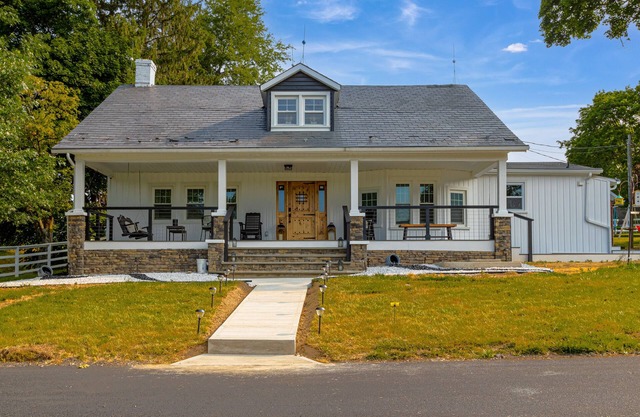 Welcome to our delightful Vrbo! Secret Hills Farm with 60 acres of farmland