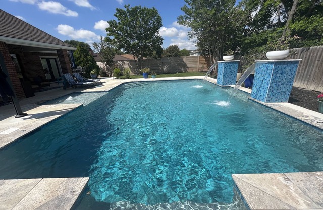 Welcome to The Oasis Pool Haus! Enjoy a private, luxury home with pool.