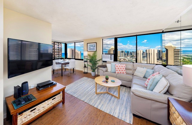 Welcome To Unit #3804. Beautiful, Luxury vacation rental at Windsor Waikiki