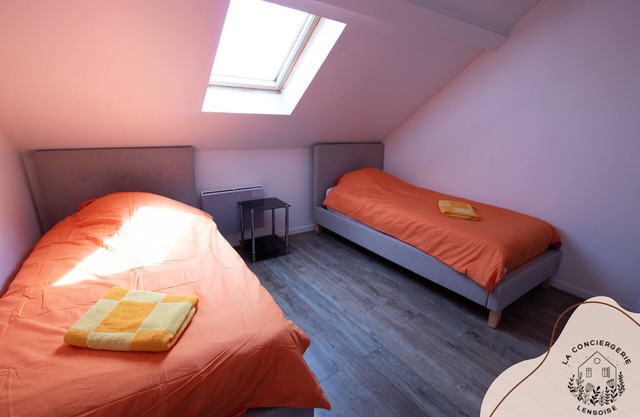 "white" Appartement Spacieux Pour 4