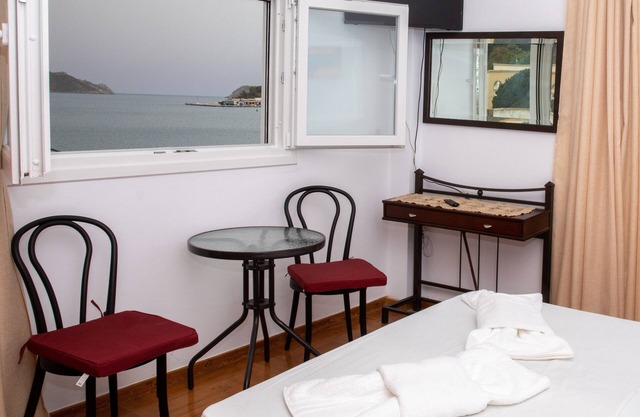 White Heaven. Near the Marina Lakki and a Wonderful View of the Port.
