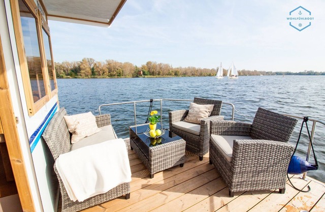 Wohlfühlboot Jaschi in Bad Saarow - Wohlfühlboot Hausbooturlaub