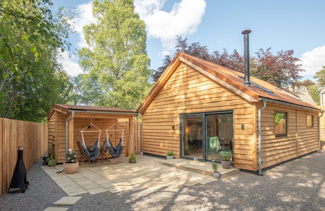 Woodland Cabin in the Cairngorms National Park, Scottish Highlands