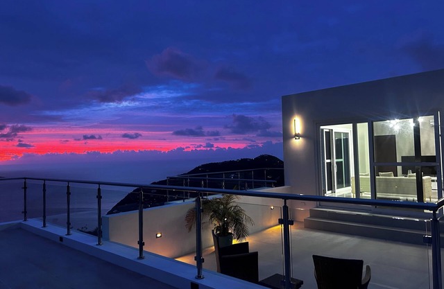 Zafira Luxe 1-bedroom villa with sauna, steam, sunset views, AC, WIFI in Tortola