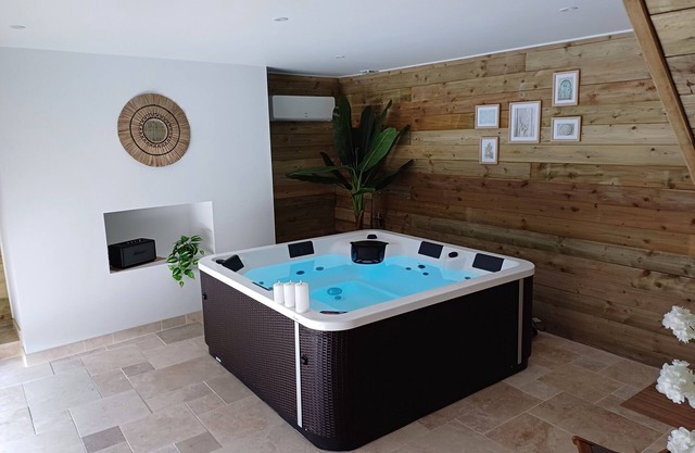 Zen & Love gîte with private 4-person spa