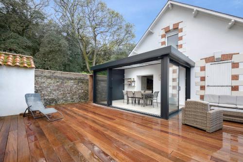 Saint-Michel-Chef-Chef House | À 50m de la plage, jolie maison pour 8