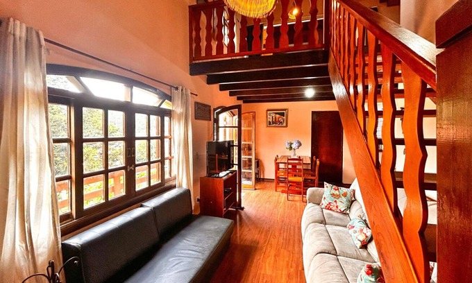 Monte Verde House | Ótima casa com Wi-Fi e lazer em Monte Verde/MG