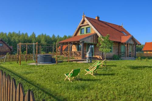 Ryn House | Żuraw - Mazurska Chata z Jacuzzi