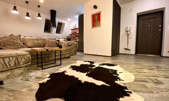 Kazan City Centre Apartment | Дизайнерская двухуровневая квартира-студия в центре города