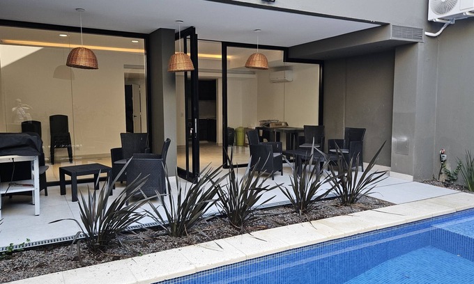 Colegiales Apartment | Лучшее в Буэнос Айресе! Отопление, Спальня, Рабочая зона с WiFi, Бассейн, Гриль.