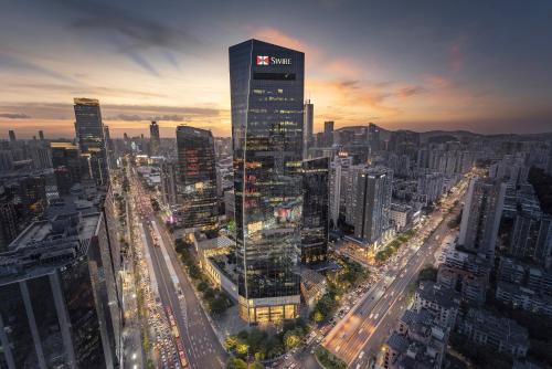 Futian Hotel | 榆漫居高空城景酒店-深圳福田会展中心皇岗口岸下沙地铁站KKone店