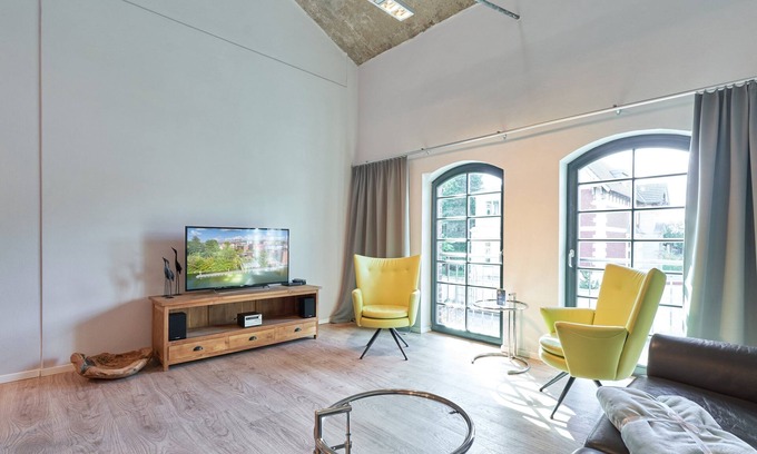 Wessendorf Apartment | 08-ferienwohnung 8, 61 qm, Schlafgalerie, Wohnküche, Dusche/wc