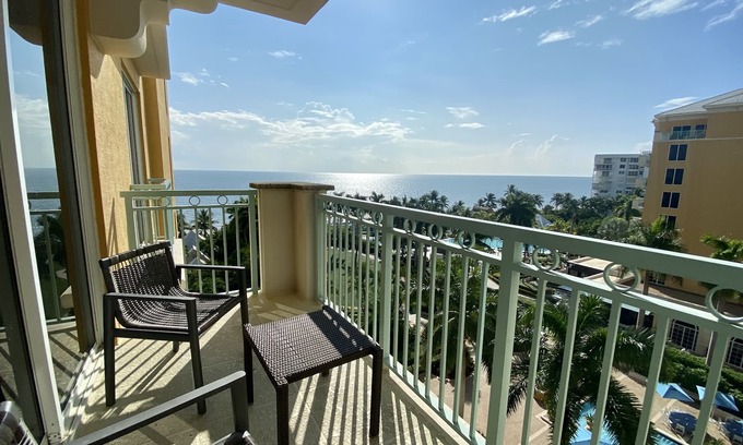Key Biscayne House | 1 Bdrm Ocean view Res. Suite w balcony, located at The Ritz, in Key Biscayne