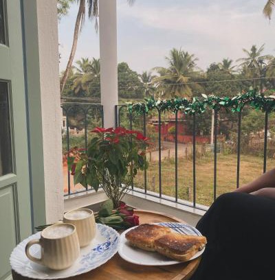 Vanelim Apartment | 1 bed peaceful studio Apartment near Colva beach