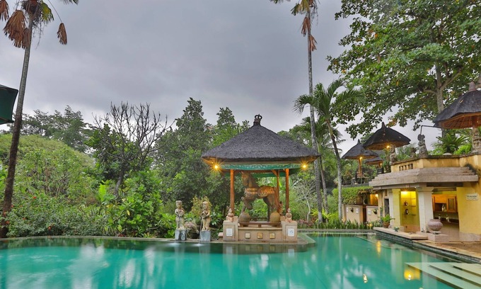 Penatih Resort | 1 Bedroom private balcony near Ubud with views of the grounds and rice fields