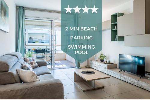 Pointe Croisette Apartment | 1-Br apartment in Palm Beach swimming pool