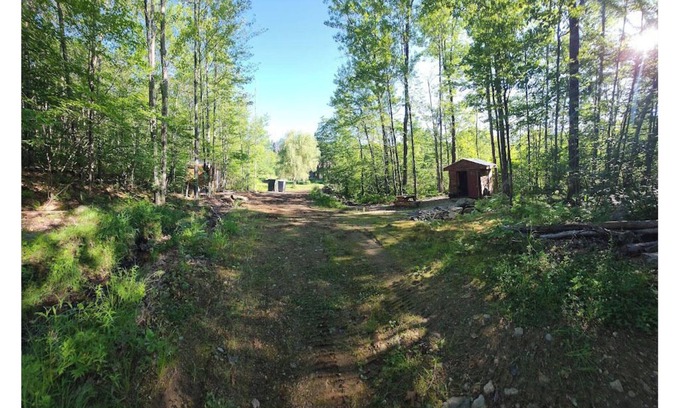 Shapleigh Cabin | 1 of 2 Cozy Cabins on Sloaping Forested Land