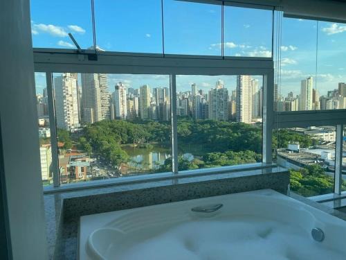 Setor Bueno Apartment | 1 Qt.| 2 Hósp. | Goiânia Shooping | Linda vista
