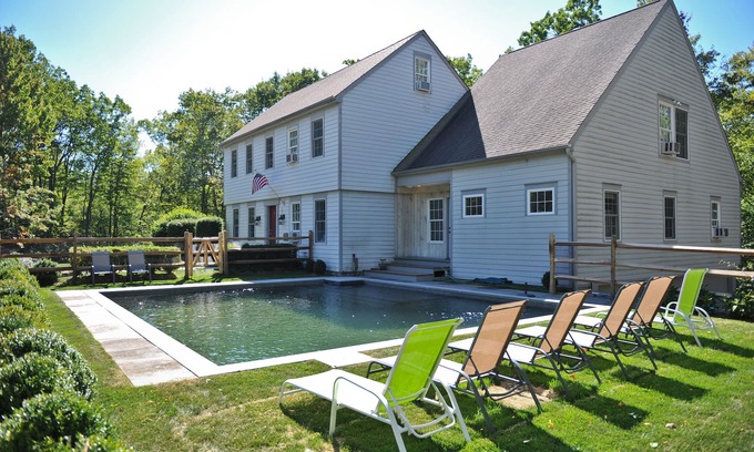 Roxbury House | 100% ROXBURY! PoshPadsCT "MOOSEHORN" 2HrsNYC, Mint 6-BR, Pool, Ski, BBQ, Bikes