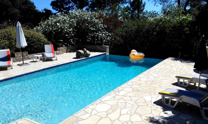 Porto-Vecchio Apartment | 100m² apartment in villa with pool and private garden, 4 persons, 800m sea