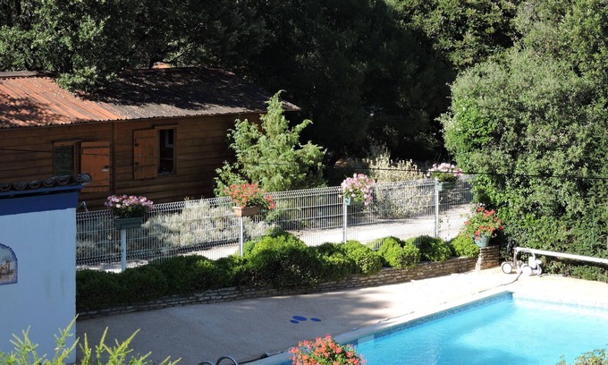 Anduze Ski Chalet | 10mn from ANDUZE STUDIO with SPA/PISCINE/CLIM/WIFI/PARKING in quiet country