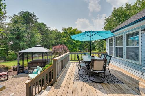 Browns Summit House | 11 Mi to Greensboro Family Home with Hot Tub
