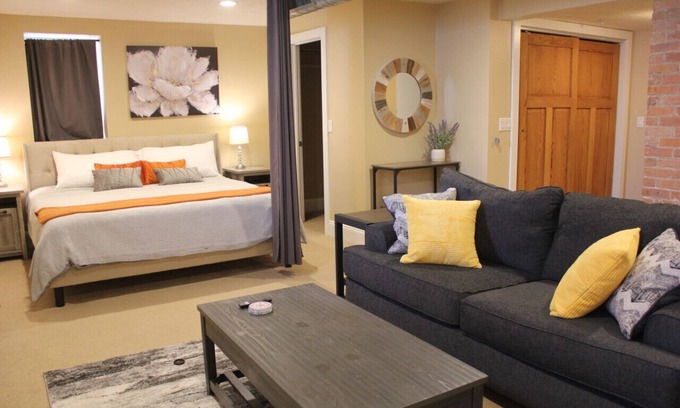 Vine Apartment | 131 Cedar 5 · Luxury Studio with Full Kitchen in Downtown Kalamazoo