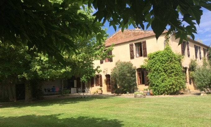 Plaisance House | 15 minutes from Marciac, beautiful Gascon house with large swimming pool