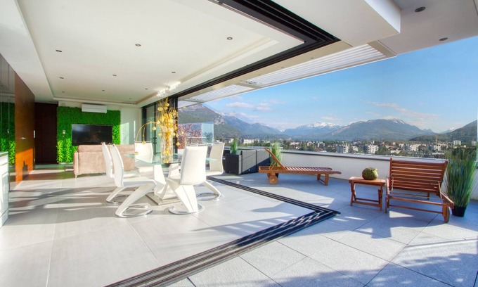 Annecy House | 180 ° Panoramic Lake and Mountains