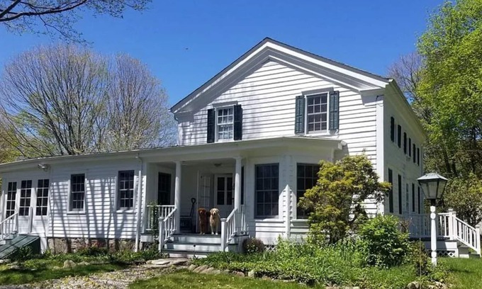 Pound Ridge Other | 1840 Farmhouse on 3 private acres with home theater! Pet Friendly!
