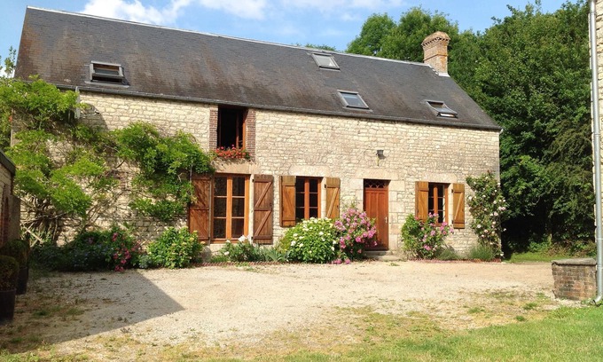 La Chapelle-pres-Sees Other | 18th Century Stone Farmhouse, Private Heated Pool Own Grounds