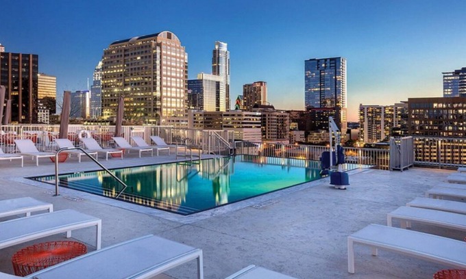 Civic District Resort | 1Bed/1Bath - Gorgeous Downtown Austin Resort!